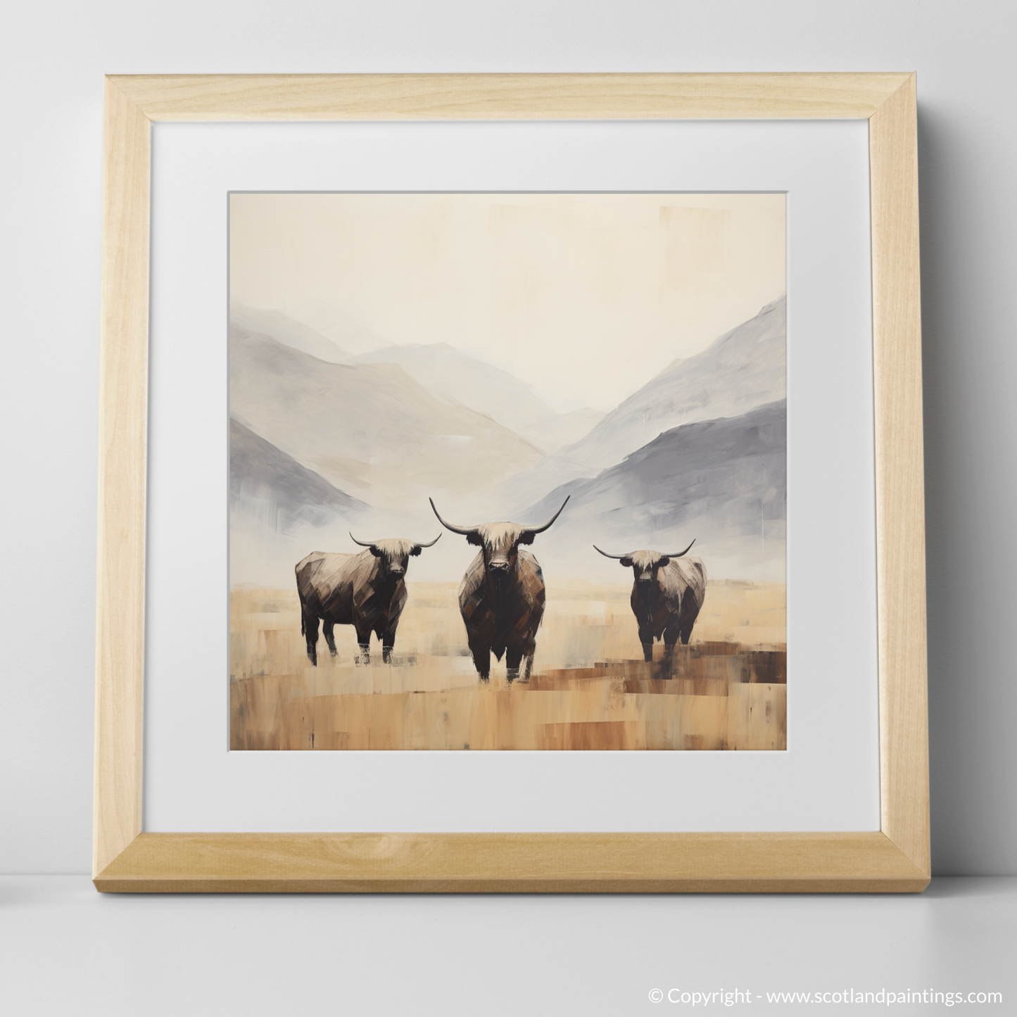 Highland Harmony: Cows of Glencoe