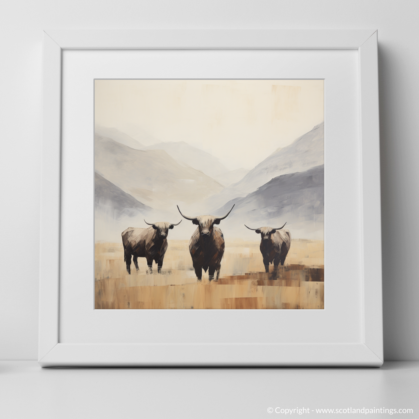 Highland Harmony: Cows of Glencoe