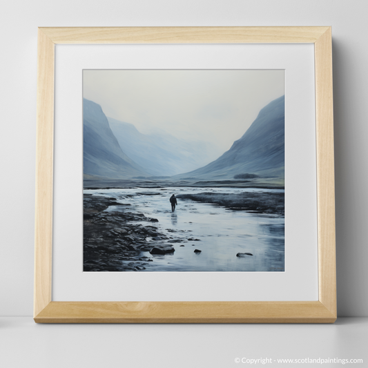 Solitary Walker in the Glens