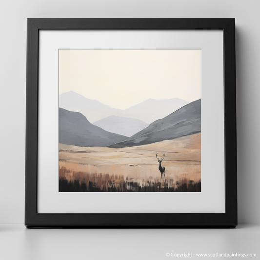 Stag in the Serene Silence of Glencoe