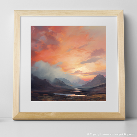 Whispers of Glencoe: A Sunset Serenade