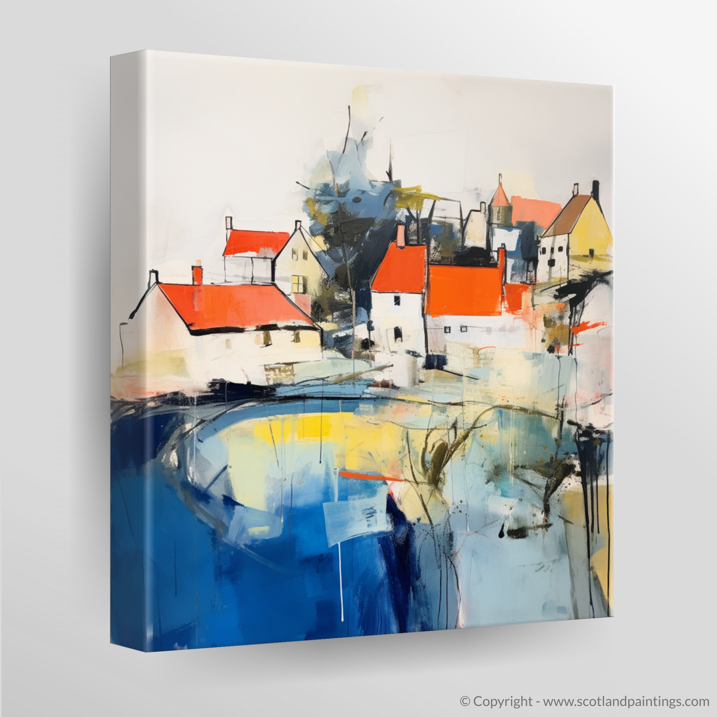 Culross Dreamscapes: An Abstract Voyage Through Scottish Charm