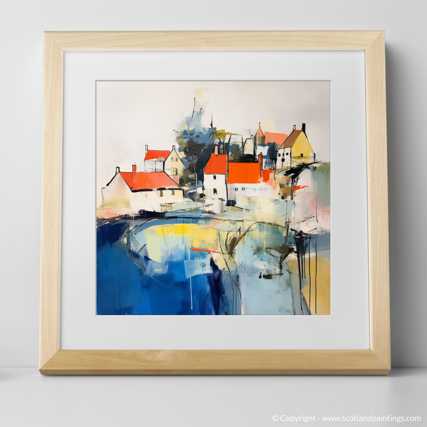 Culross Dreamscapes: An Abstract Voyage Through Scottish Charm