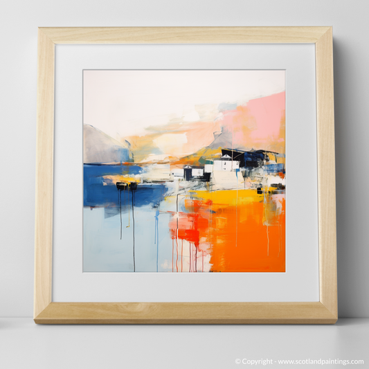 Craobh Haven Harbour: An Abstract Coastal Symphony