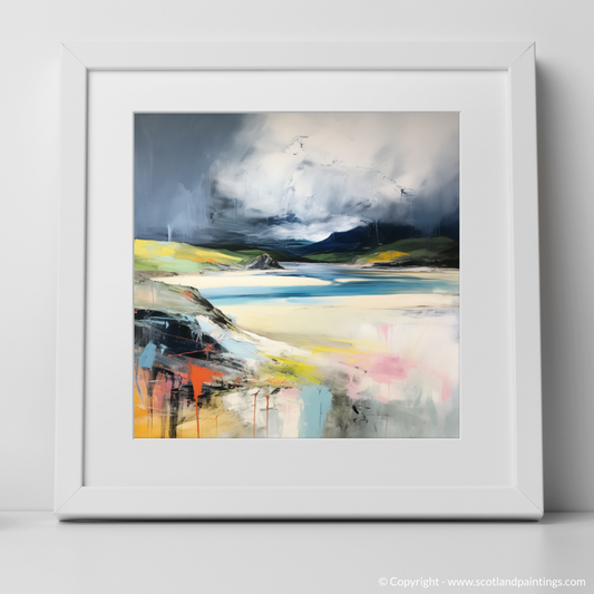 Storm over Durness Beach: An Abstract Encounter