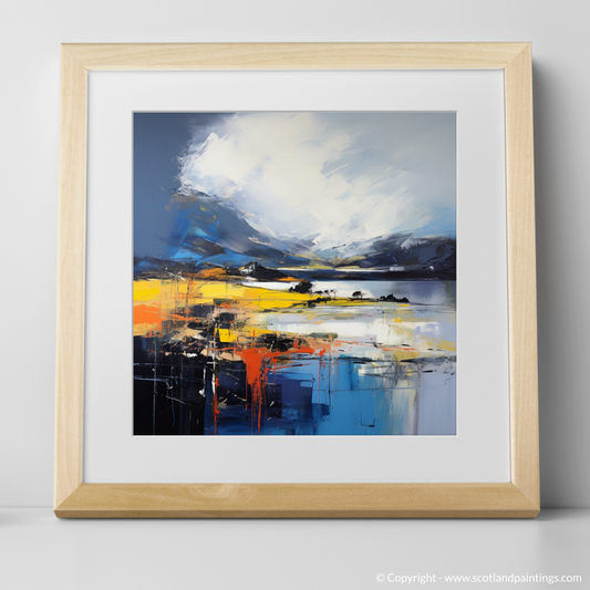 Storm's Embrace: Abstract Ode to Port Appin Harbour