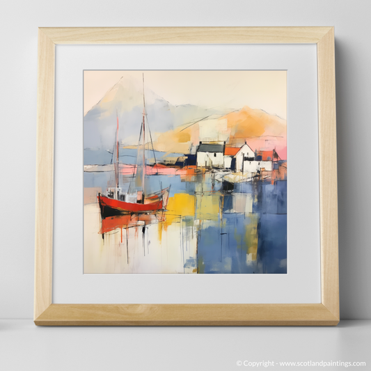 Abstract Essence of Ullapool Harbour