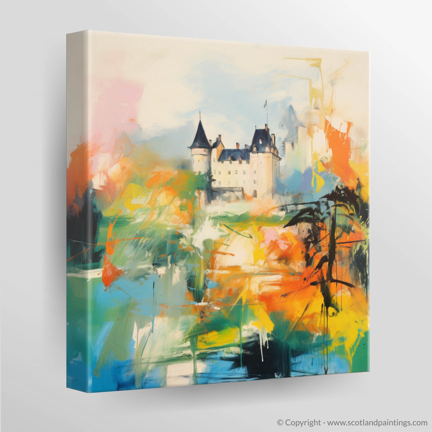 Cawdor Castle Unveiled: An Abstract Ode to the Scottish Highlands