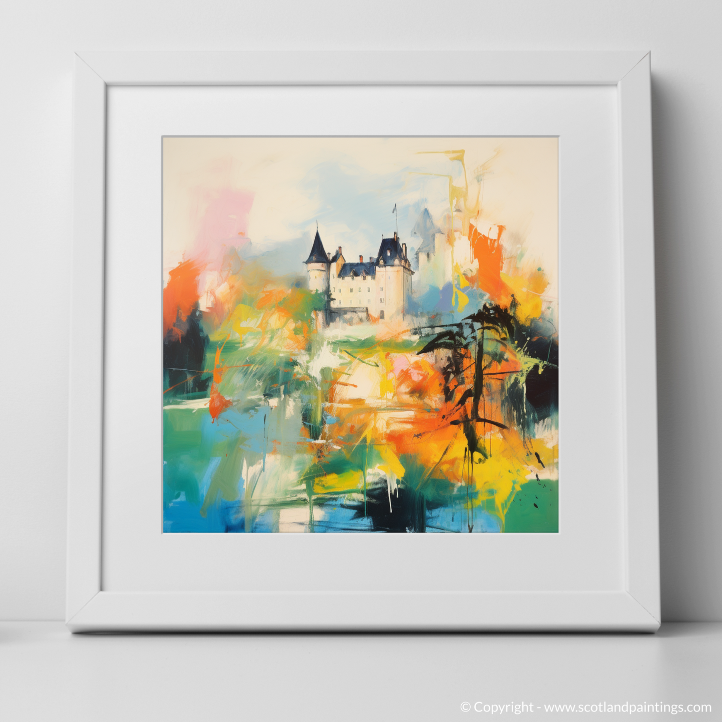 Cawdor Castle Unveiled: An Abstract Ode to the Scottish Highlands