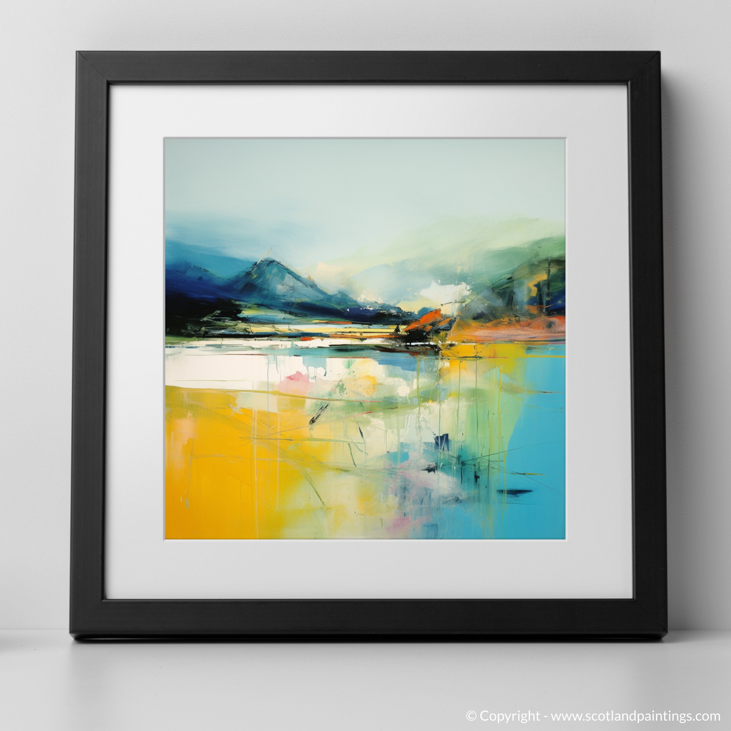 Abstract Enchantment of Loch Earn