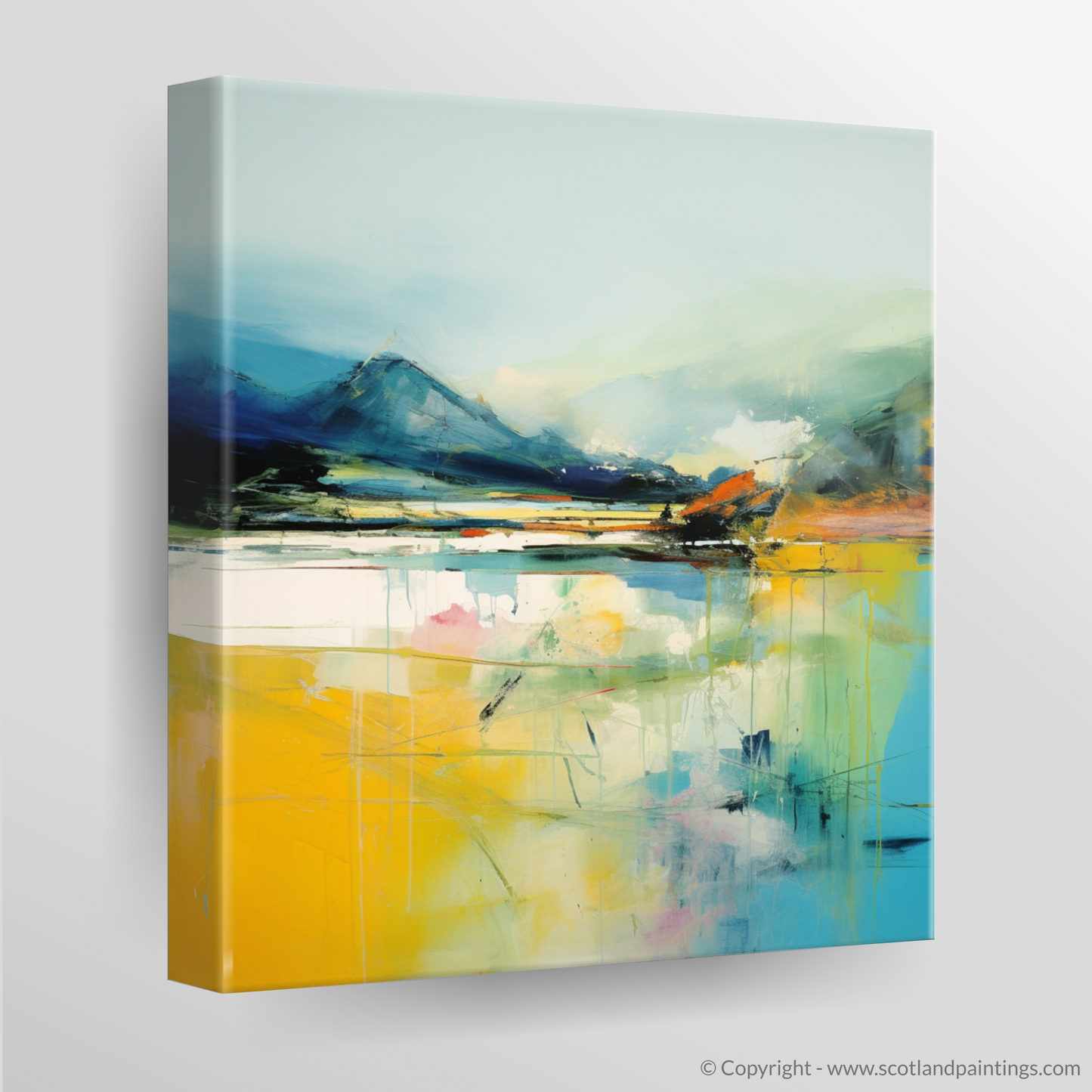 Abstract Enchantment of Loch Earn