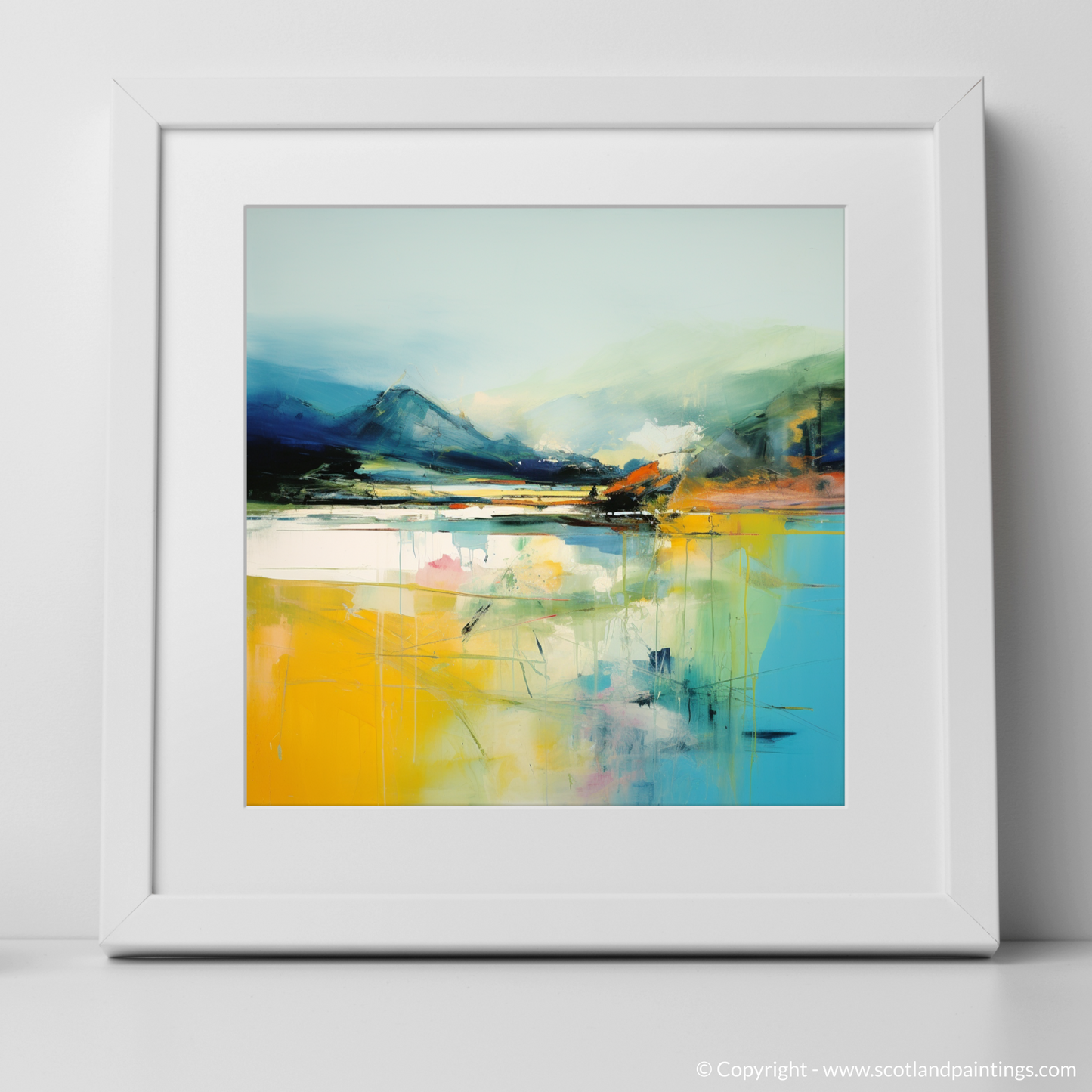 Abstract Enchantment of Loch Earn