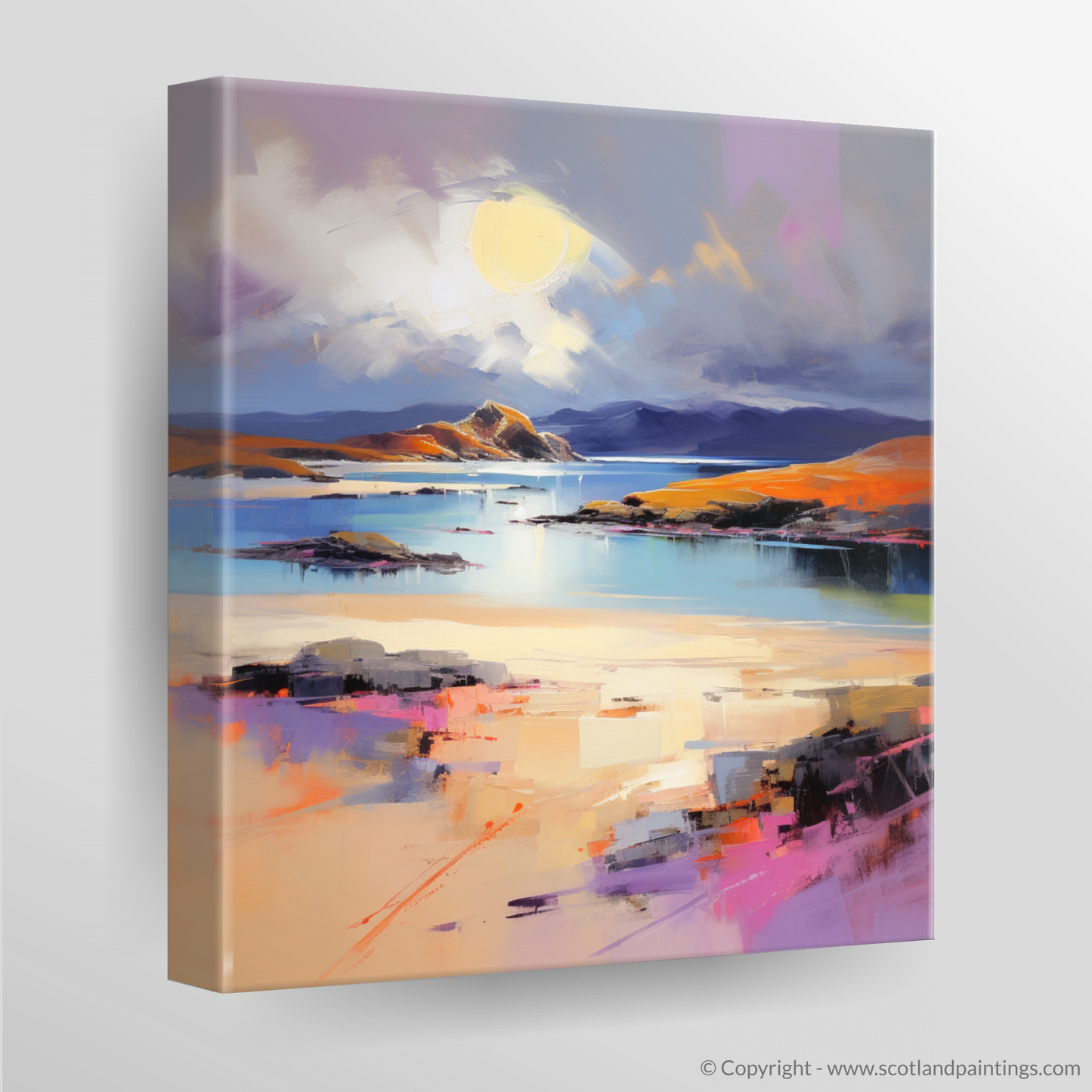 Vibrant Highland Embrace: The Spirit of Scourie Bay