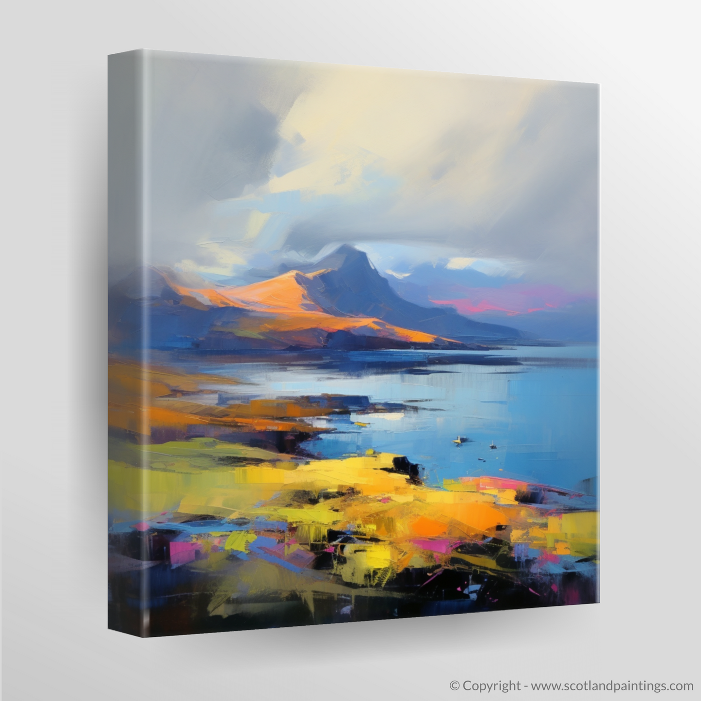Embers of Skye: An Expressionist Ode to the Inner Hebrides
