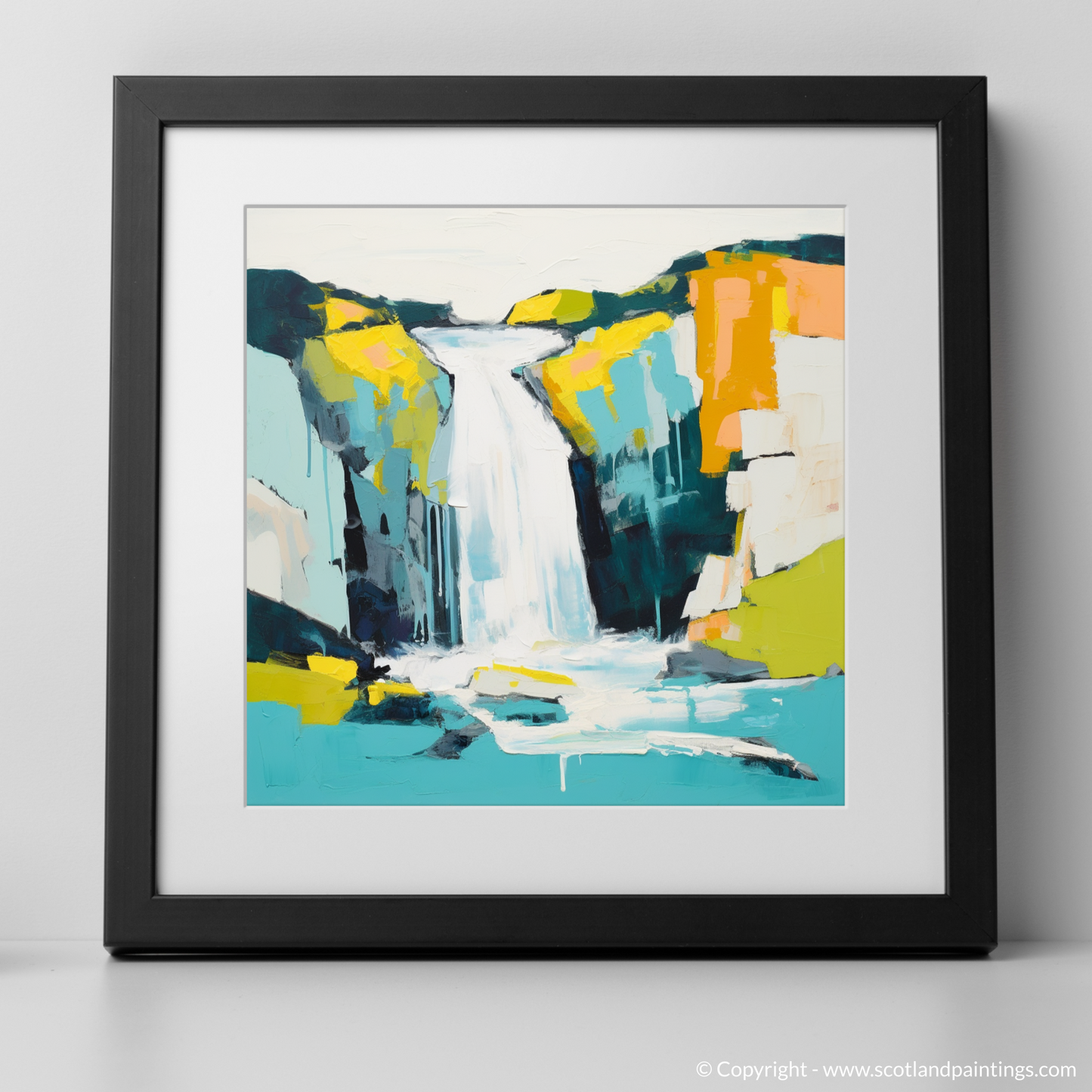 Abstract Essence of Glenashdale Falls