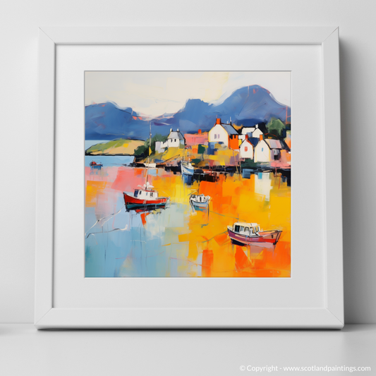 Plockton Harbour Whispers: An Abstract Highland Embrace