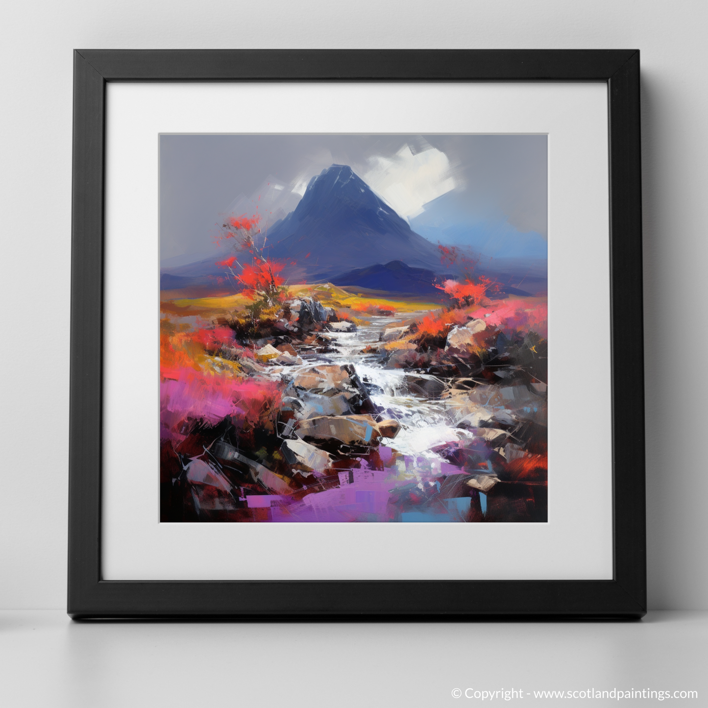 Rugged Majesty: Crowberry at Buachaille Etive Mòr