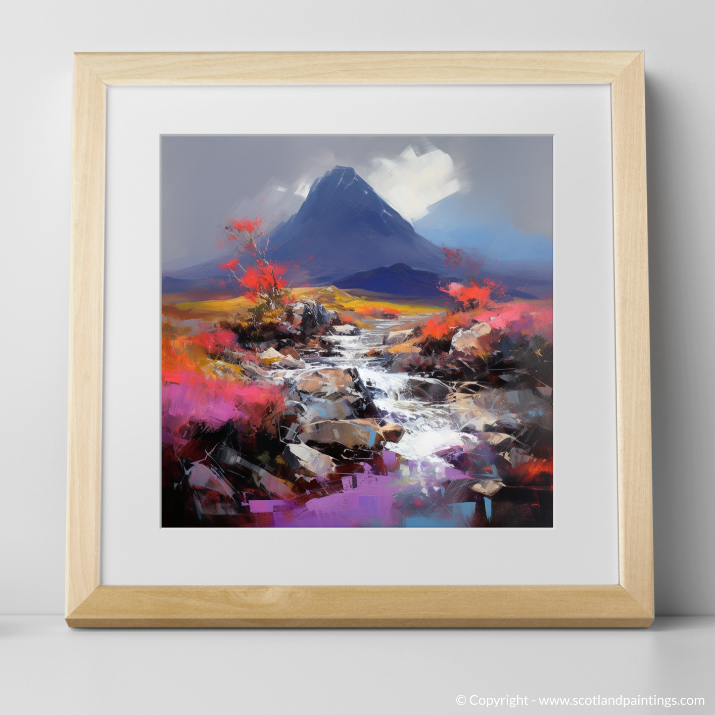 Rugged Majesty: Crowberry at Buachaille Etive Mòr