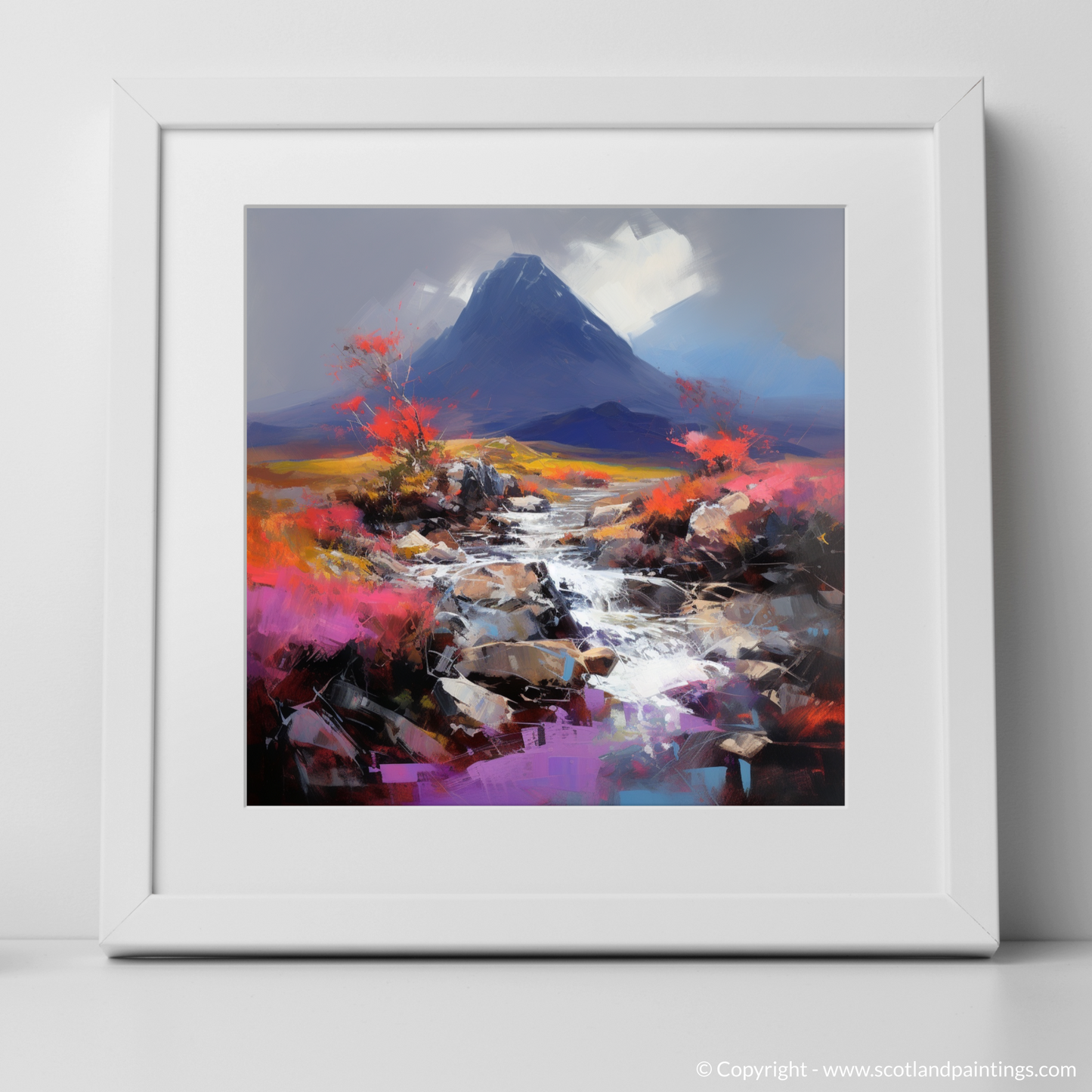 Rugged Majesty: Crowberry at Buachaille Etive Mòr