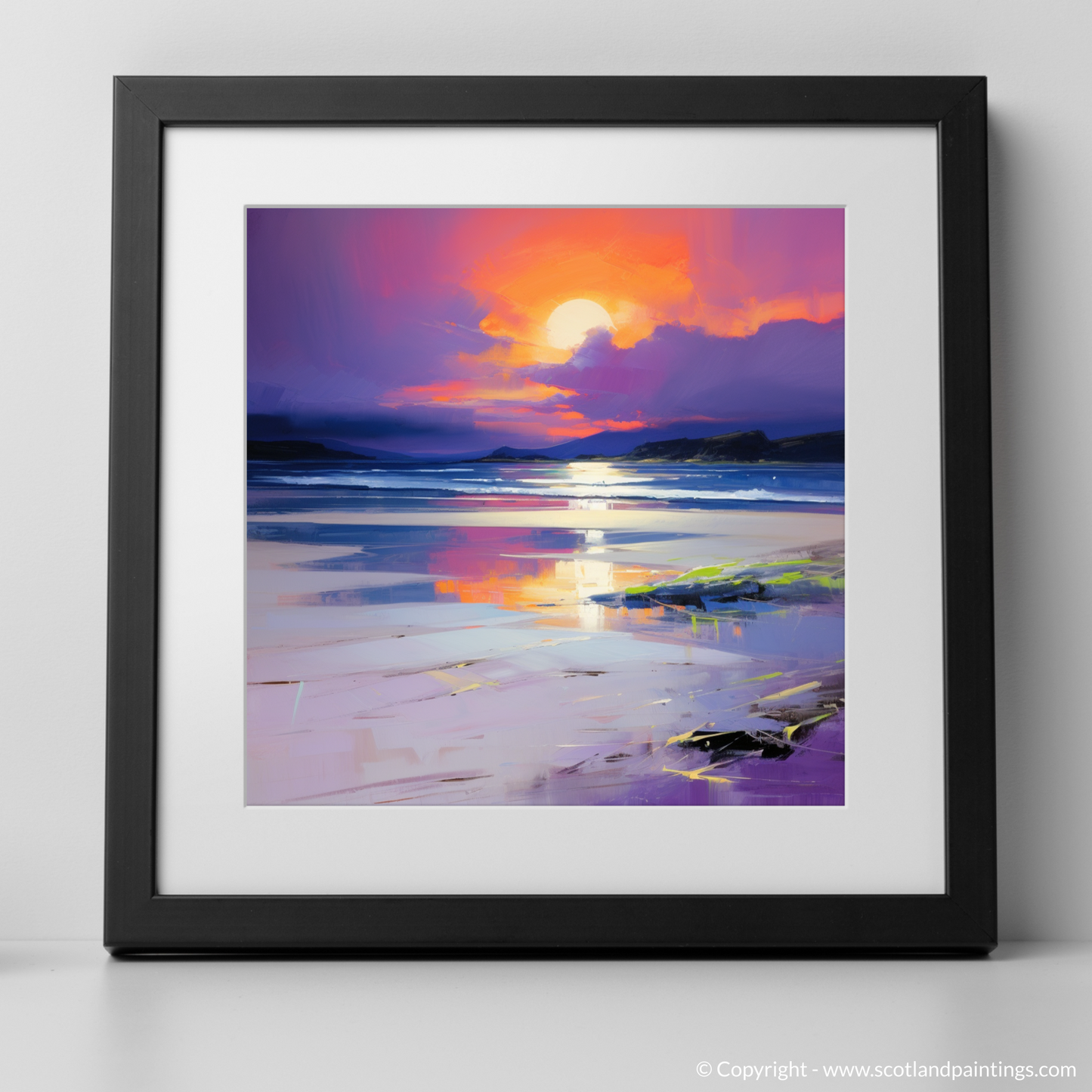 Dusk Embrace at Camusdarach Beach