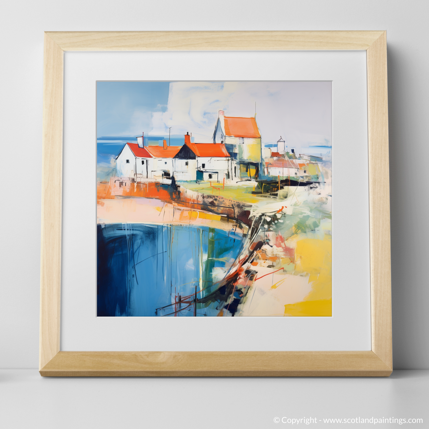 Crail Essence: An Abstract Ode to Scottish Village Charm