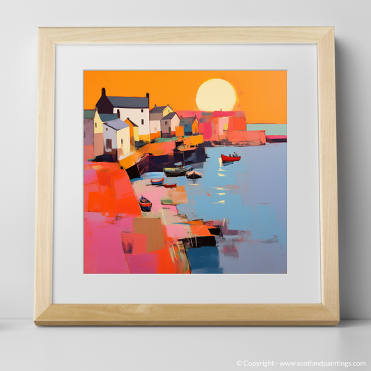 Crail Harbour Sunset Symphony