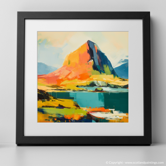 Abstract Essence of Suilven - A Scottish Mountain Rhapsody