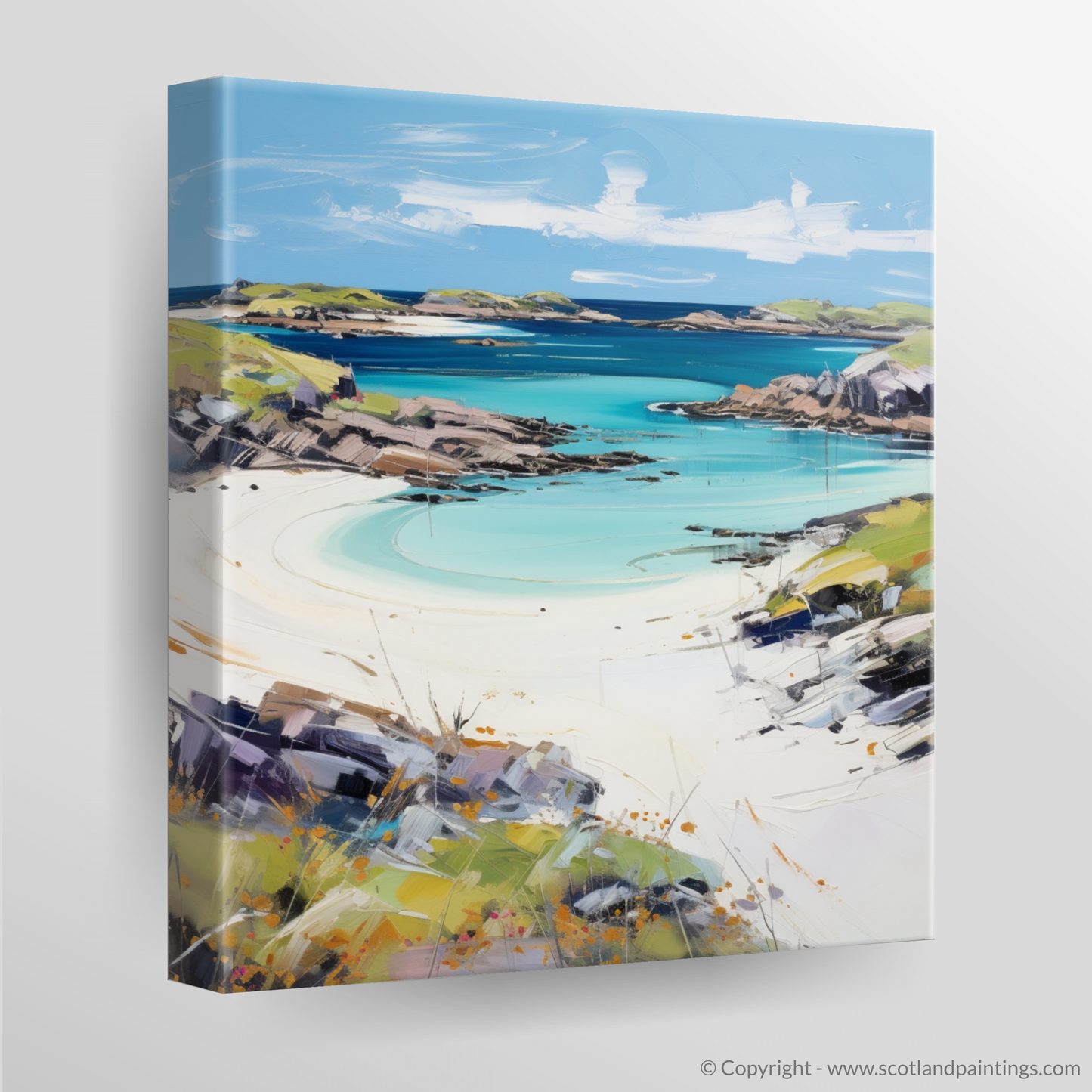 Achmelvich Bay Reverie: An Abstract Scottish Seascape