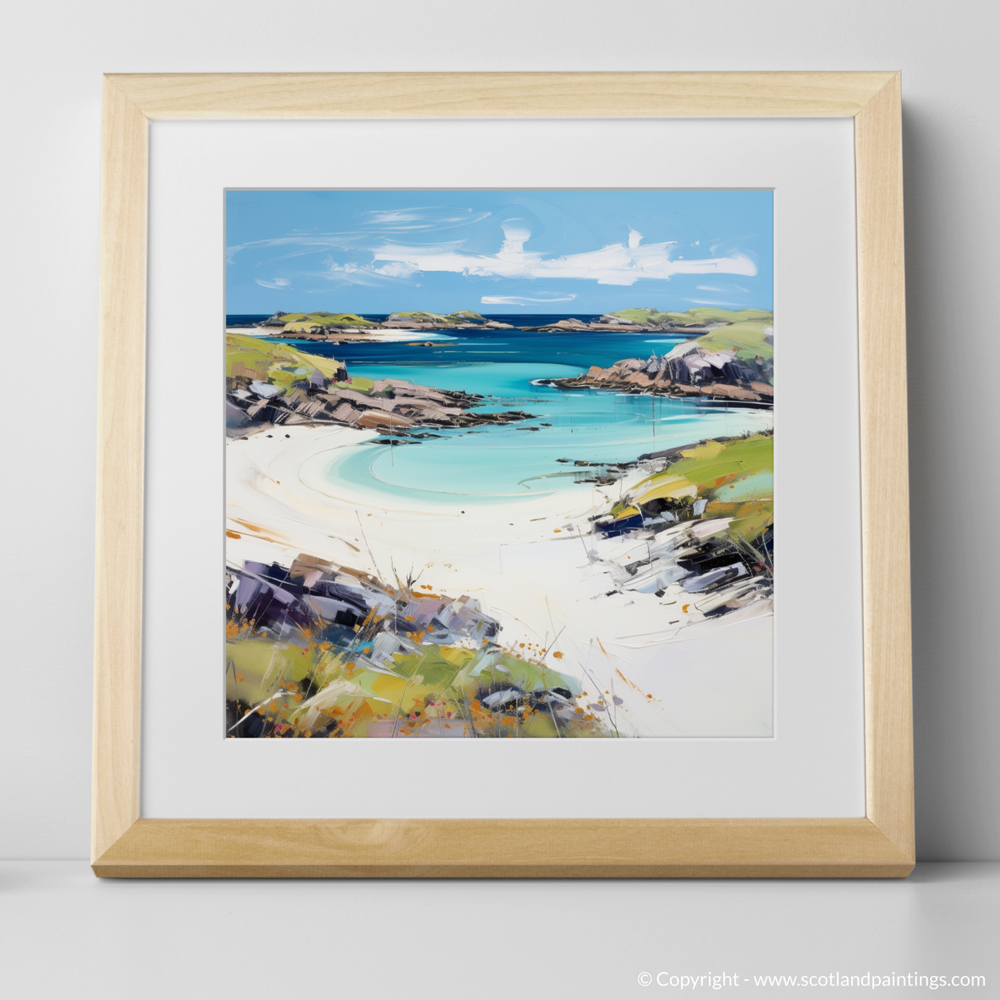 Achmelvich Bay Reverie: An Abstract Scottish Seascape