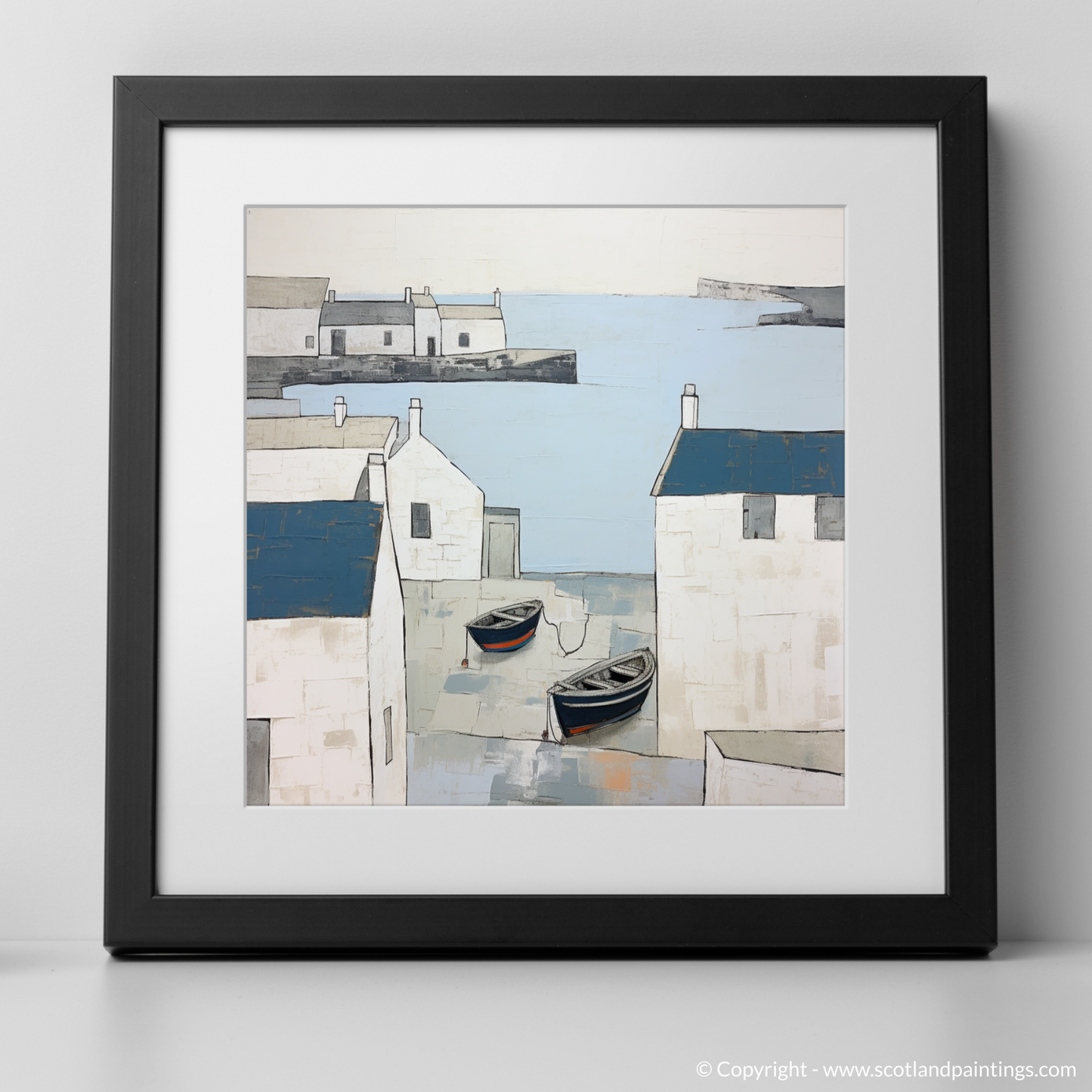 Harbour Serenity: An Abstract Ode to Portnahaven Isle of Islay