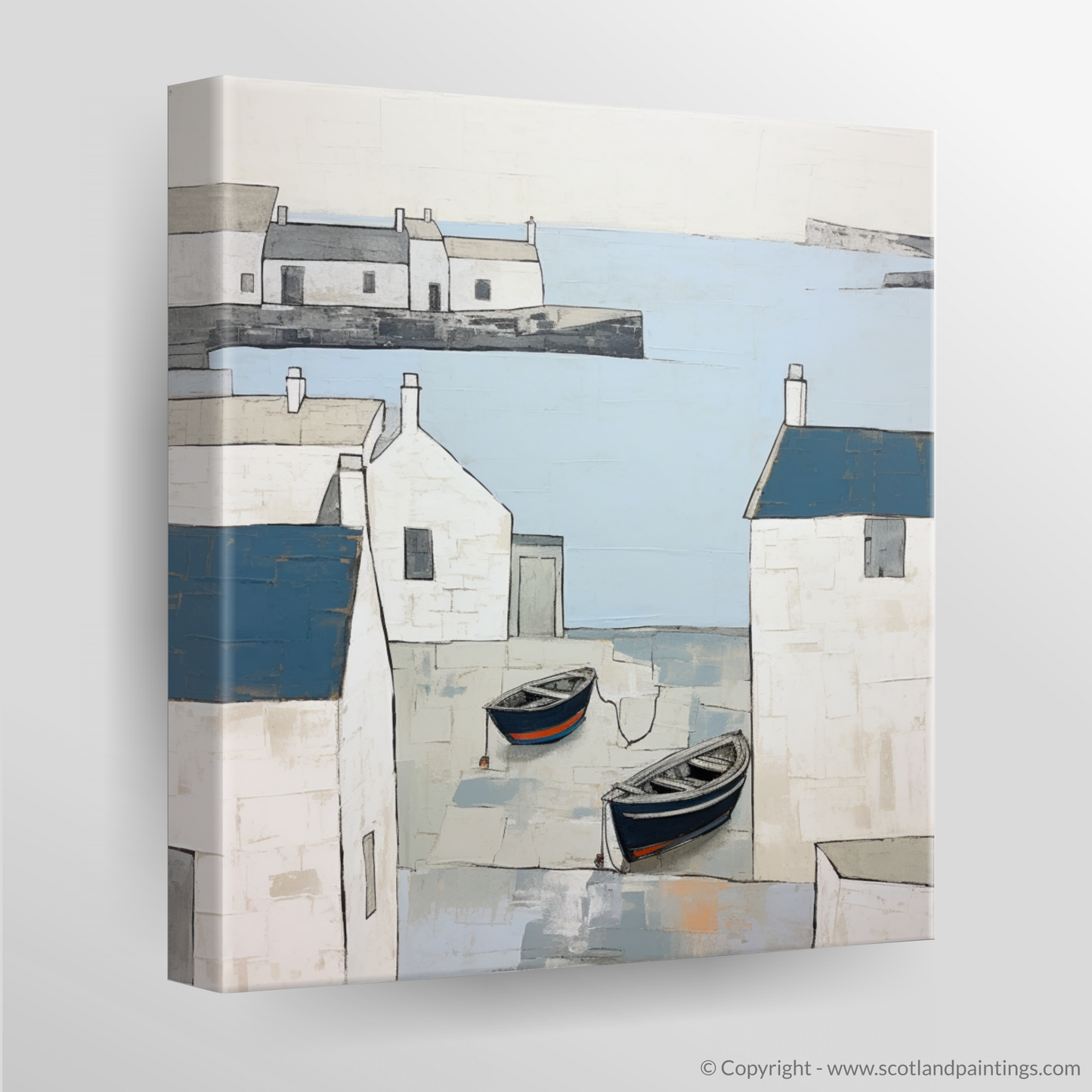 Harbour Serenity: An Abstract Ode to Portnahaven Isle of Islay