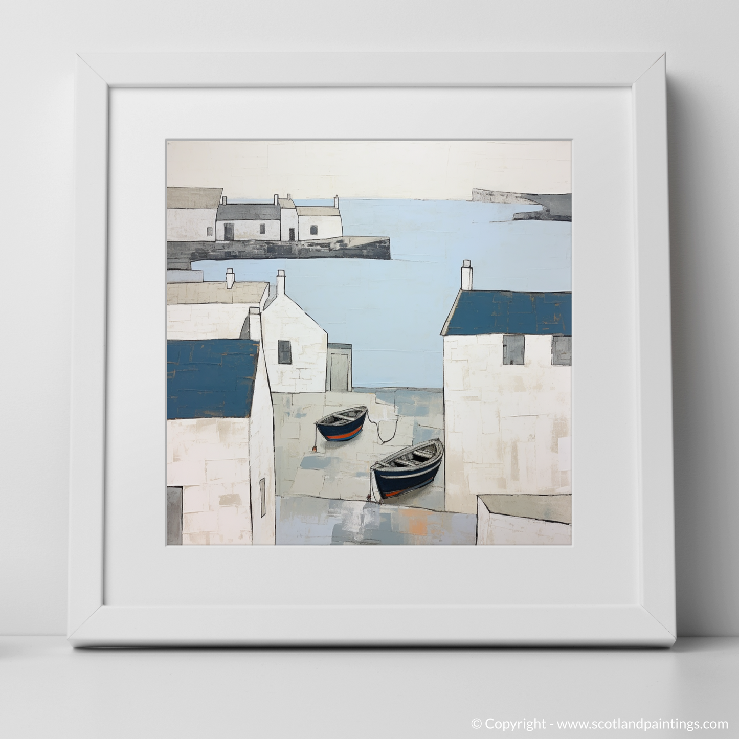 Harbour Serenity: An Abstract Ode to Portnahaven Isle of Islay