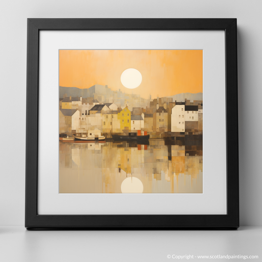 Golden Serenity of Oban Harbour