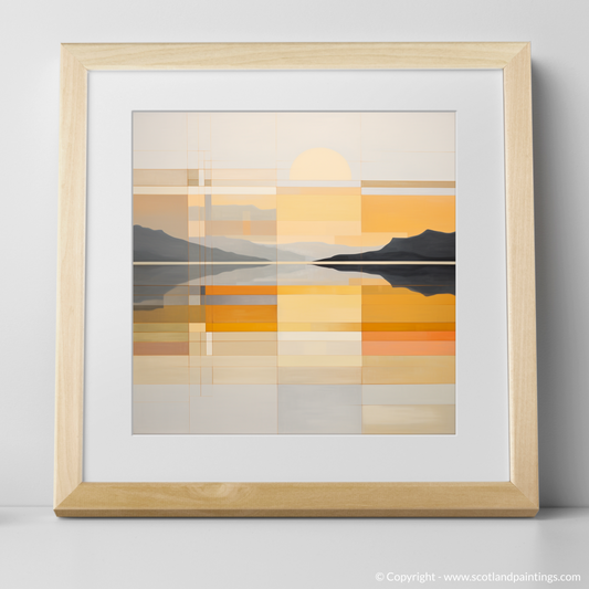 Golden Hour Geometric: An Abstract Ode to Langamull Bay