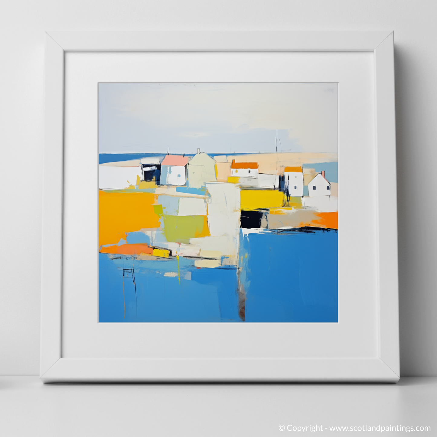 Abstract Essence of Portmahomack Harbour