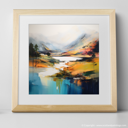 Highland Essence: An Abstract Ode to Glen Affric