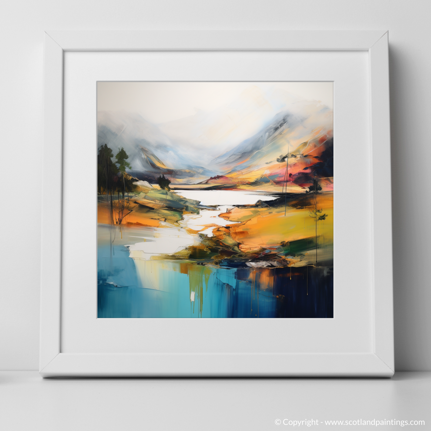 Highland Essence: An Abstract Ode to Glen Affric