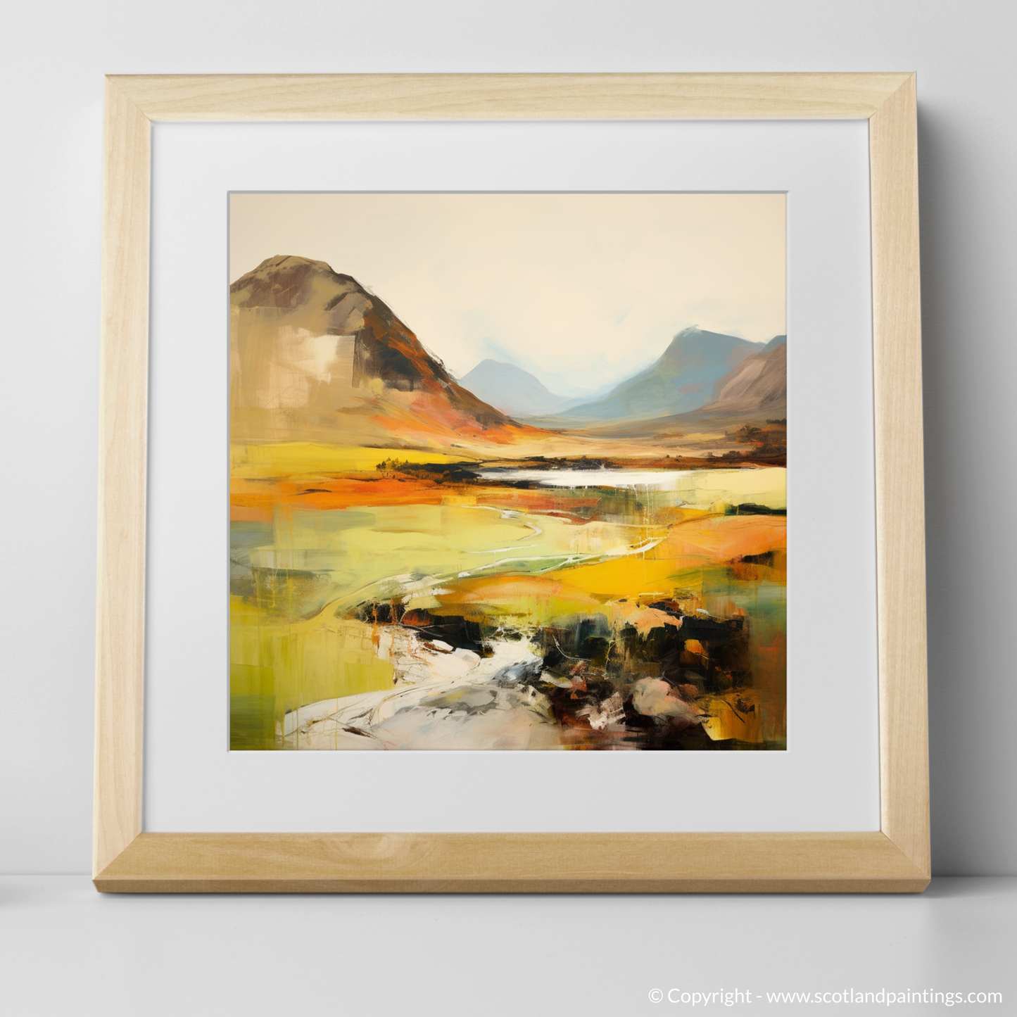 Highland Rhapsody: An Abstract Ode to Glen Coe