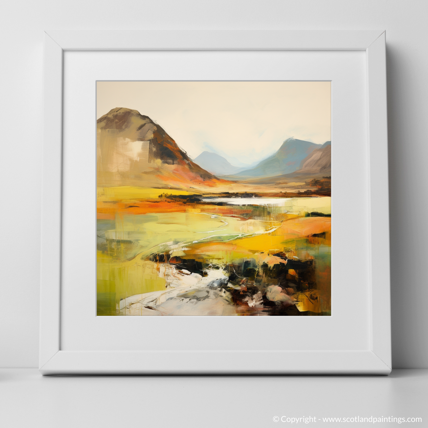 Highland Rhapsody: An Abstract Ode to Glen Coe