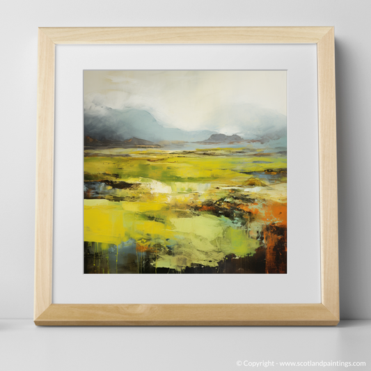 Ethereal Rannoch Moor: An Abstract Ode to Sphagnum Moss and Peat Bogs