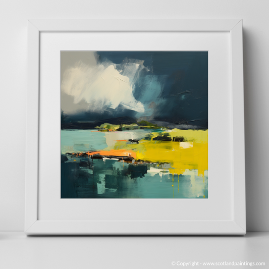 Storm over Ardtun Bay: Abstract Ode to Scottish Coves