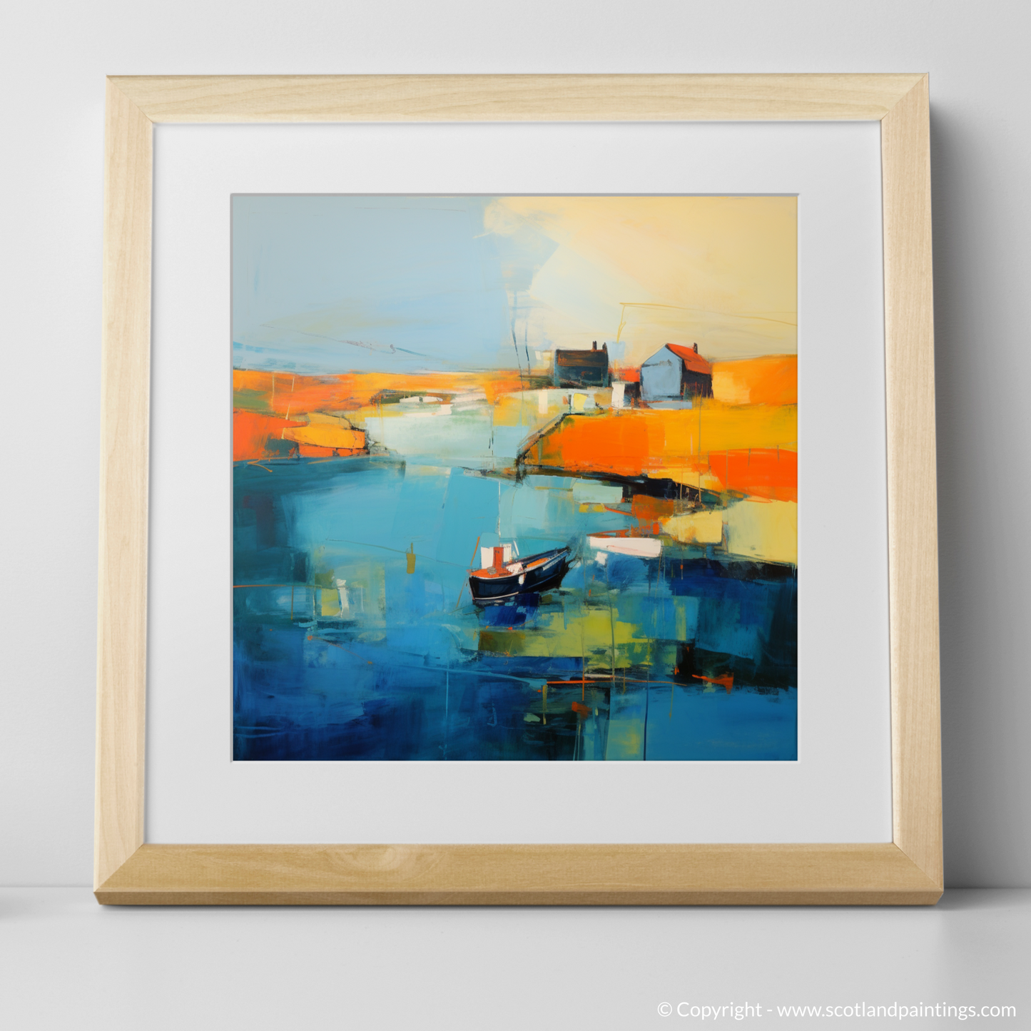 Abstract Essence of Lybster Harbour