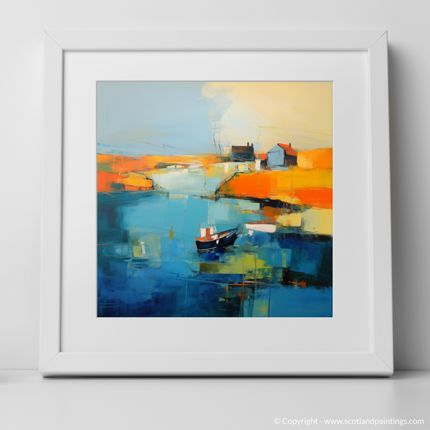 Abstract Essence of Lybster Harbour