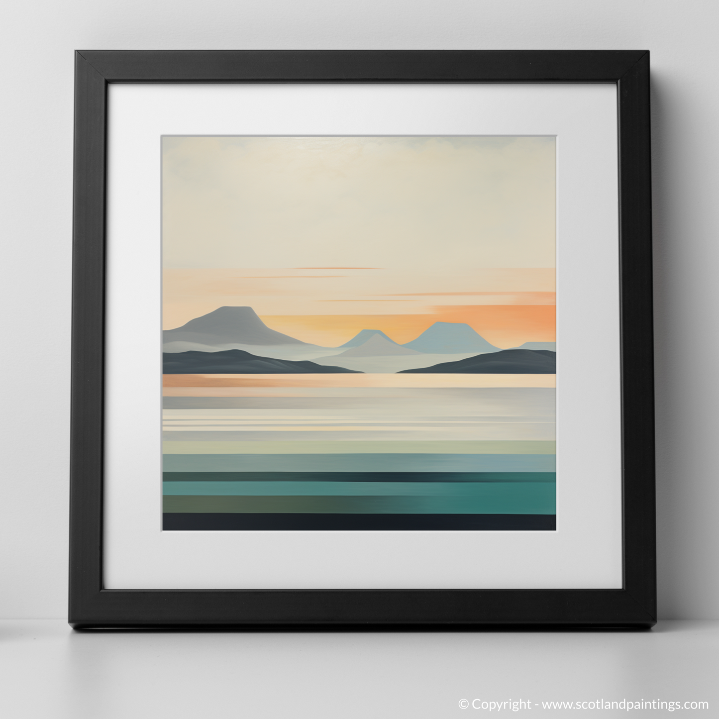 Isle of Canna Abstract Embrace