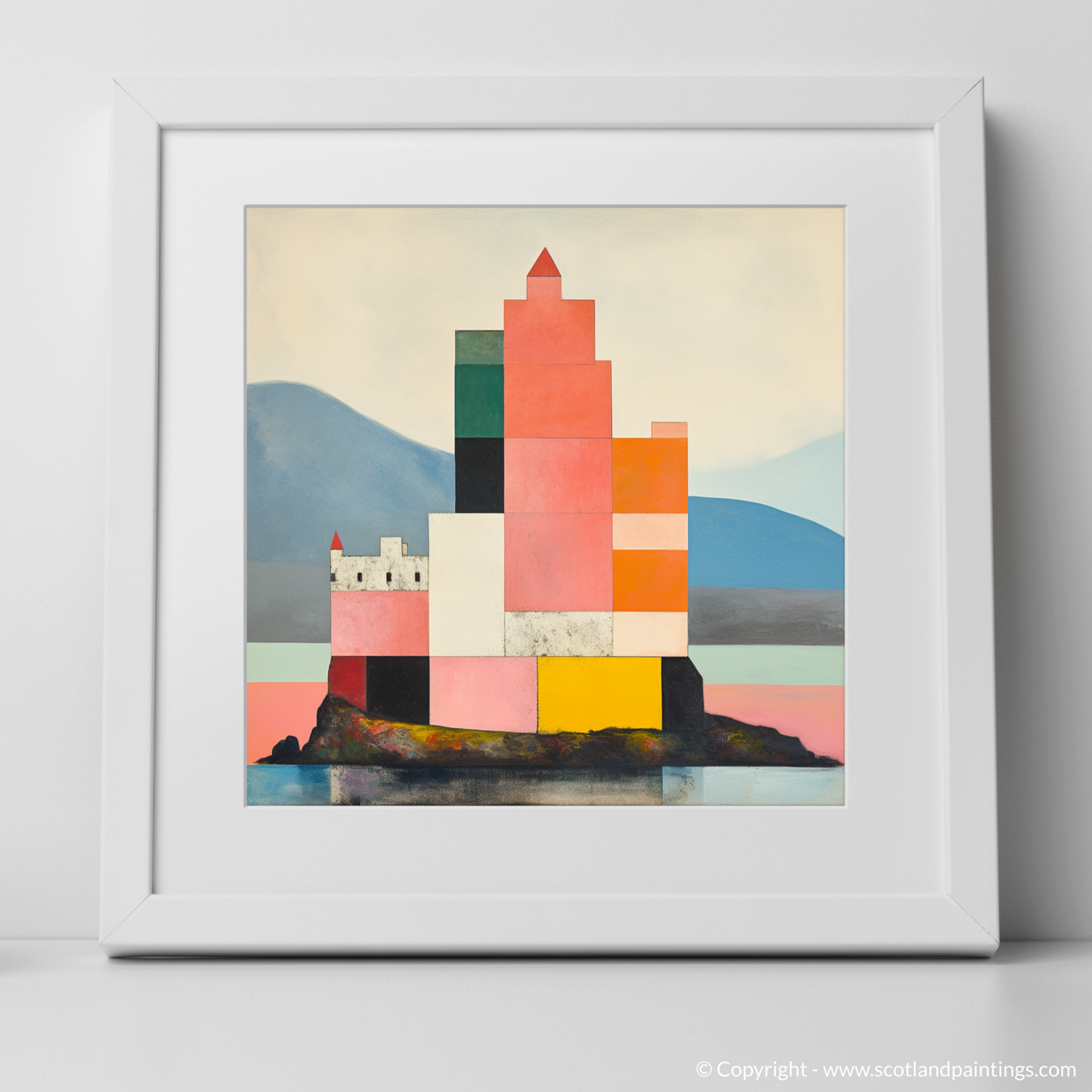 Abstract Elegance of Brodick Castle