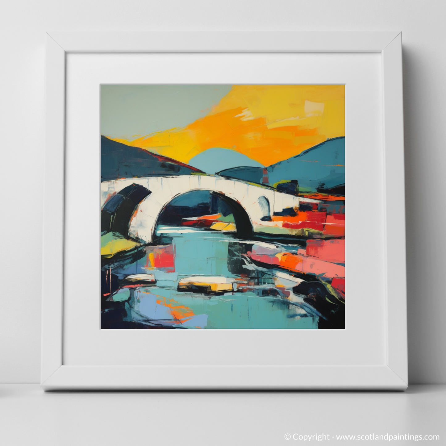Clachan Bridge Abstract Elegance