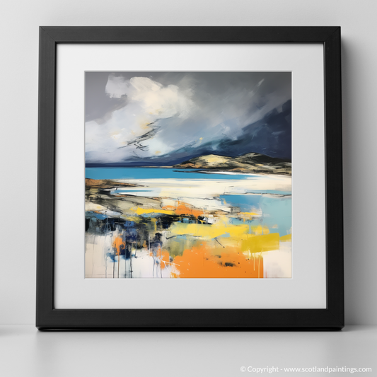 Storm Over Traigh Mhor: An Abstract Ode to Scottish Beaches