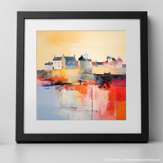 Scottish Sunset Serenade: St Monans Harbour Reimagined