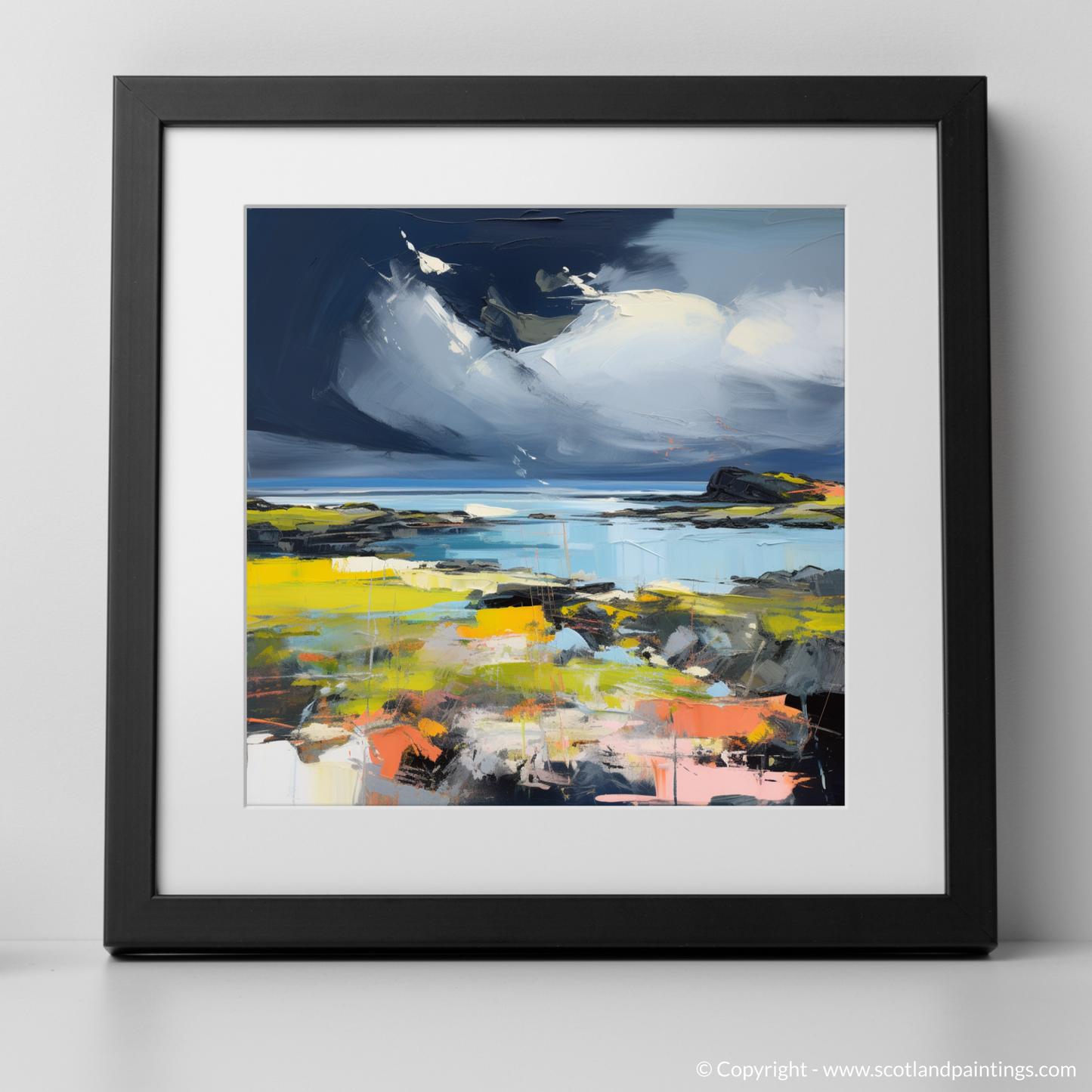 Storm over Achmelvich: An Abstract Highland Dance