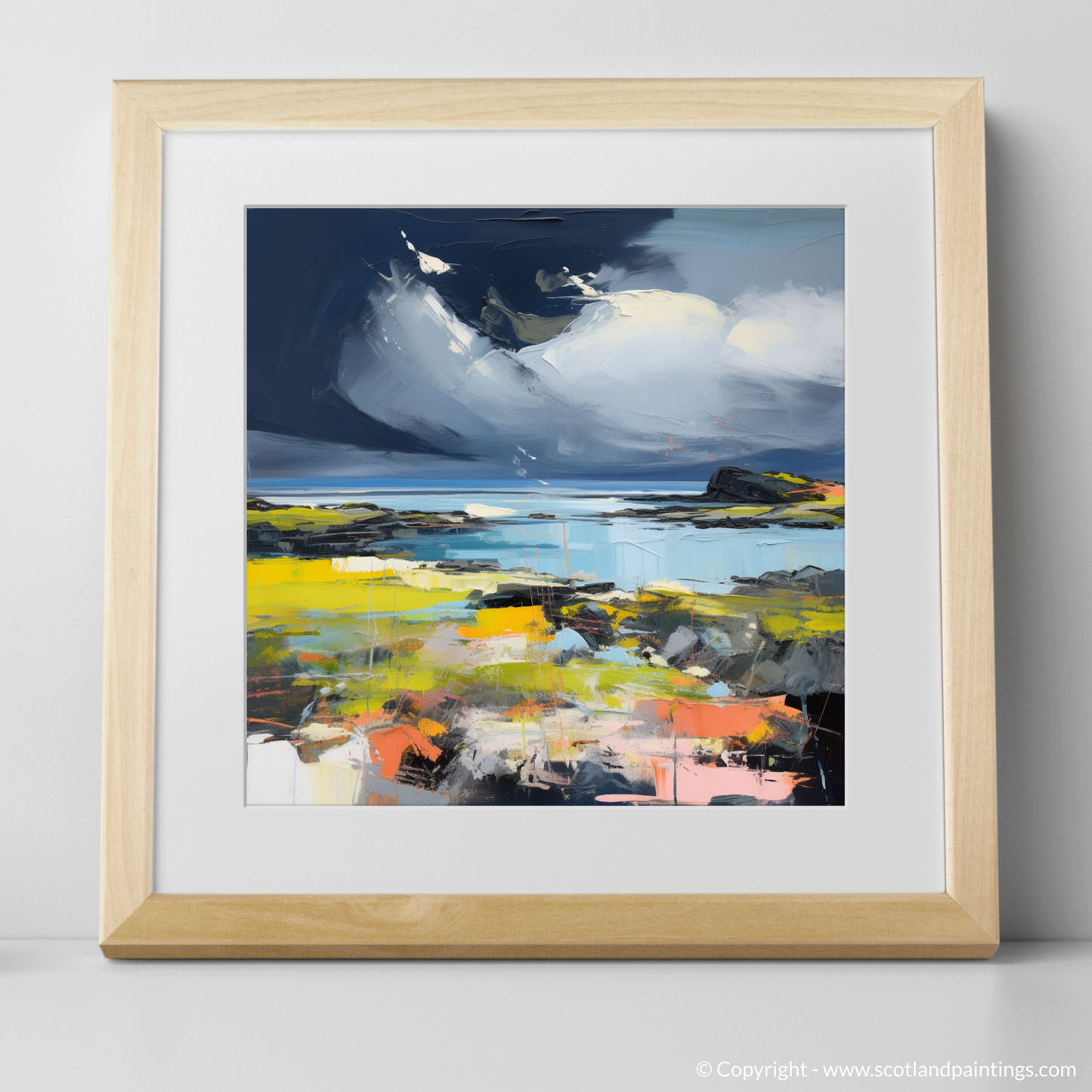 Storm over Achmelvich: An Abstract Highland Dance